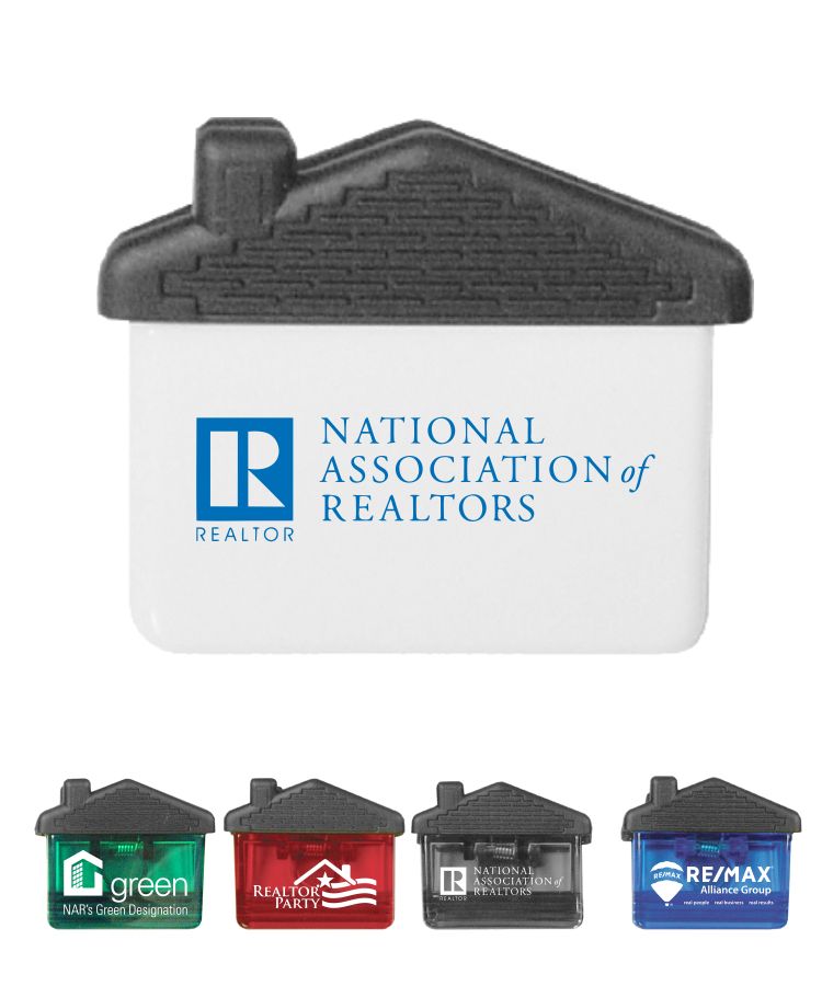 House Shaped Magnetic Memo Clip
